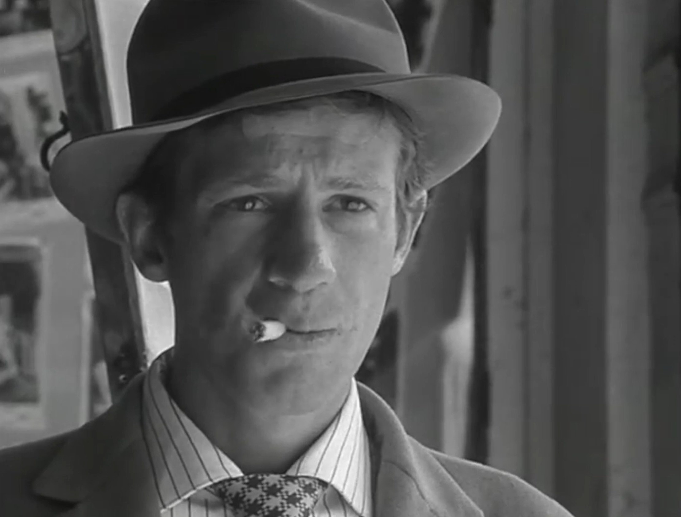 Belmondo dans A Bout De Souffle