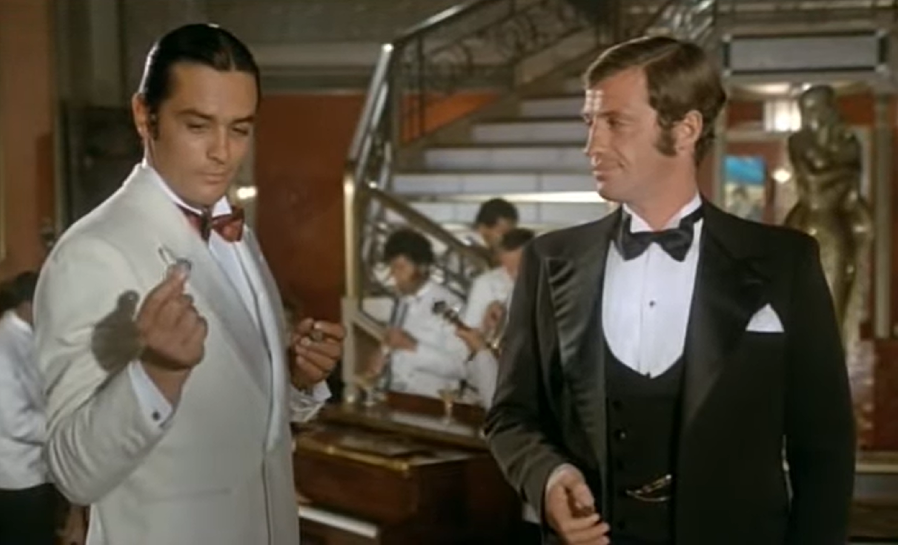 Belmondo et Delon dans Borsalino