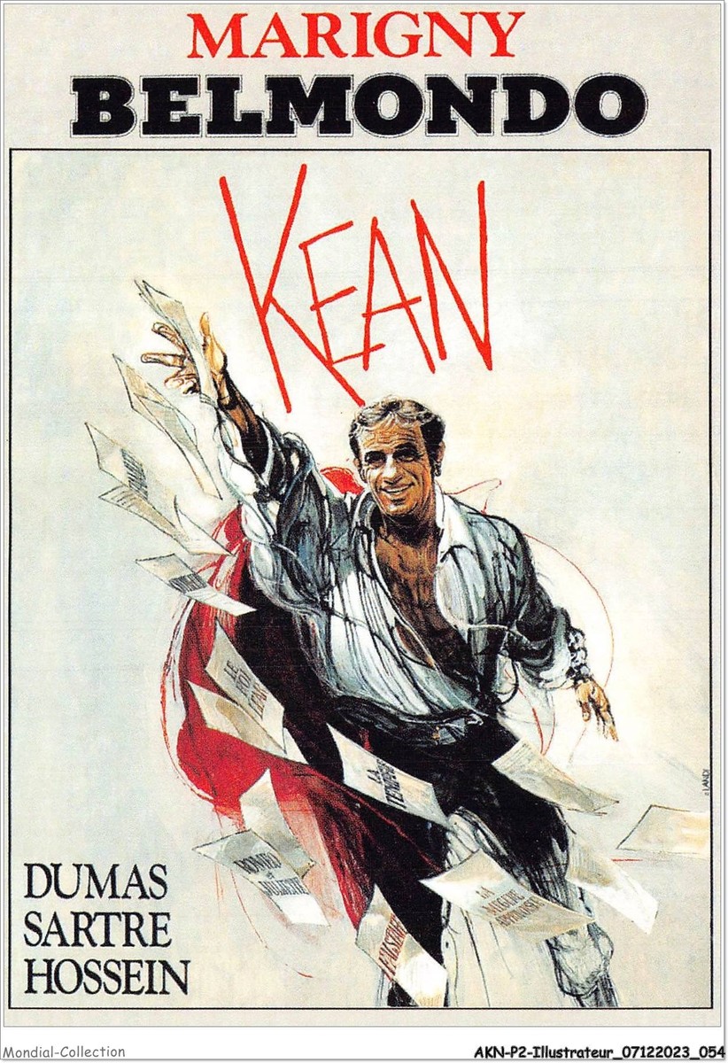 Belmondo joue la pièce de théâtre Kean.jpg