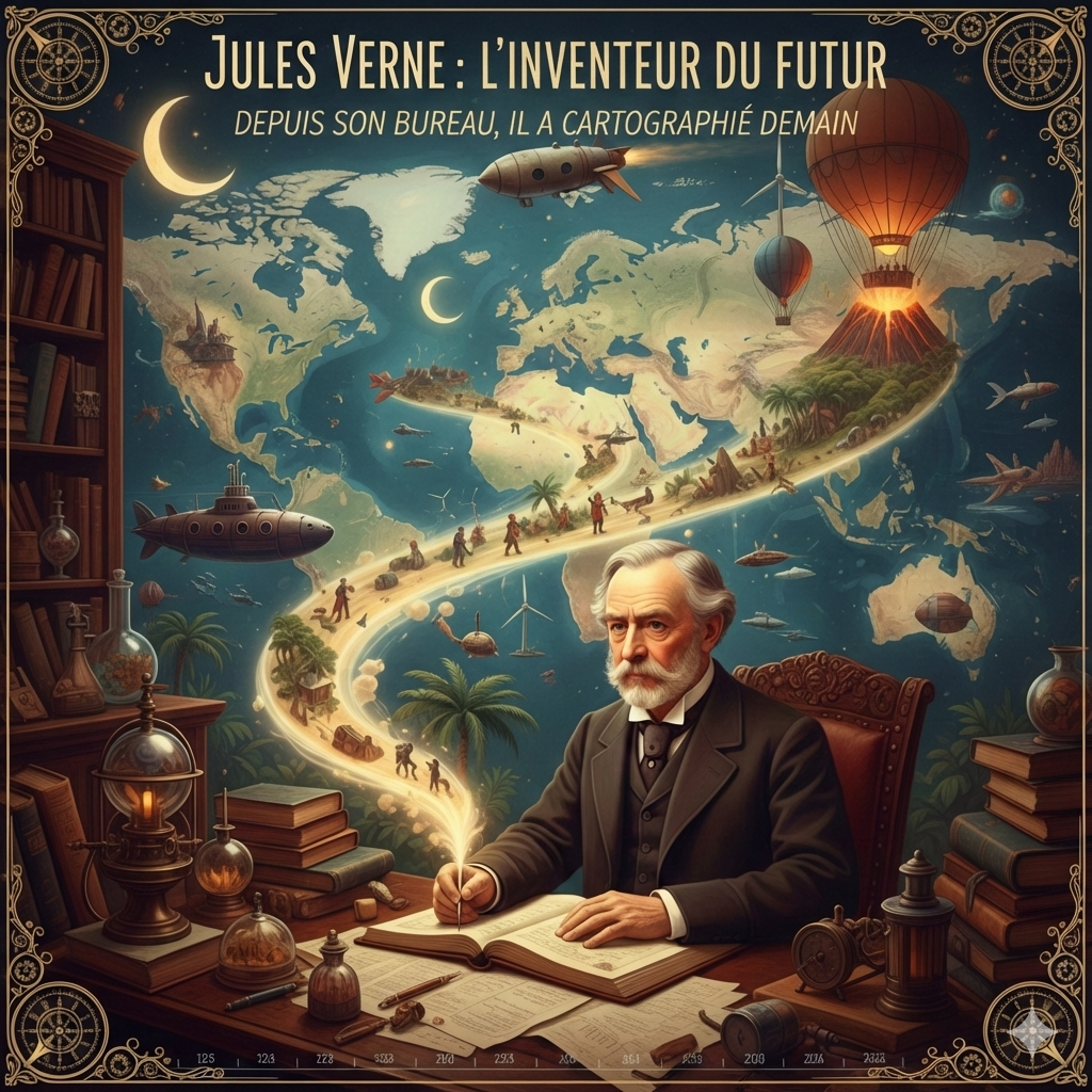Jules Verne: Visionary Inventor's Journey